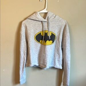 Gray Hoodie with Batman Logo (Bin W)​